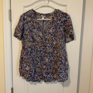 Isabel Maternity Floral Blouse — Size M